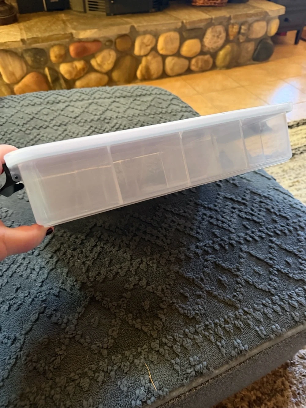 JUMBO SNACKLE BOX WITH CUTTING BOARD LID. NEW
